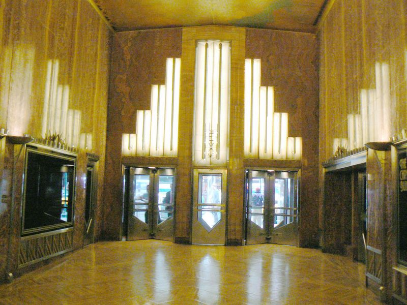 Chrysler Building: Chrysler Building interieur